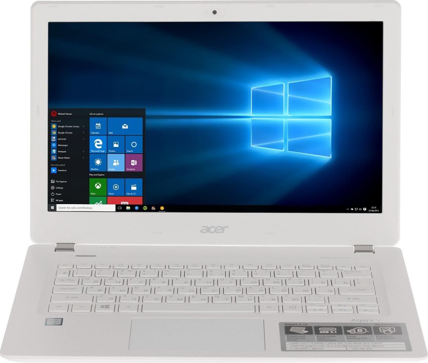Ремонт ACER ASPIRE V3-372-70V9 в Москве